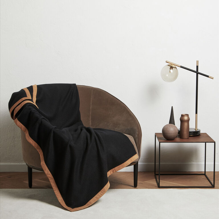 slide 1 Cashmere & Suede Throw