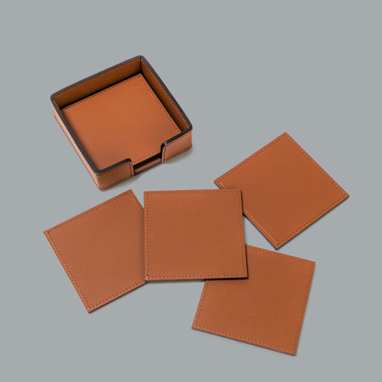 slide 1 Basket Weave Coaster Set