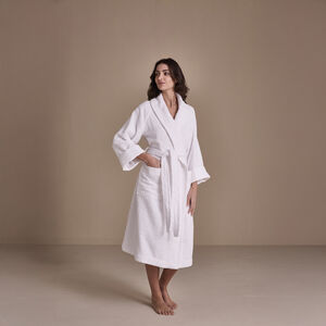 slide 2 Unito Shawl Collar Bathrobe