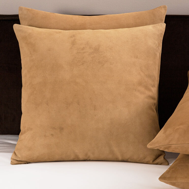 slide 2 Luxury Suede Decorative Pillow Cover